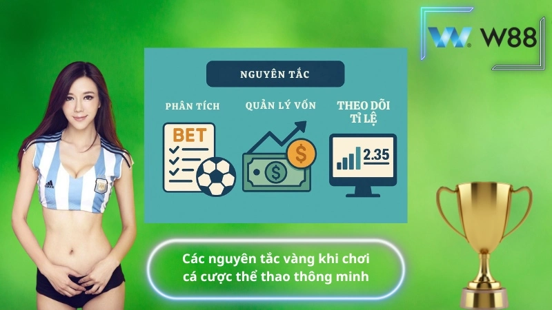 Các nguyên tắc vàng khi chơi cá cược thể thao thông minh